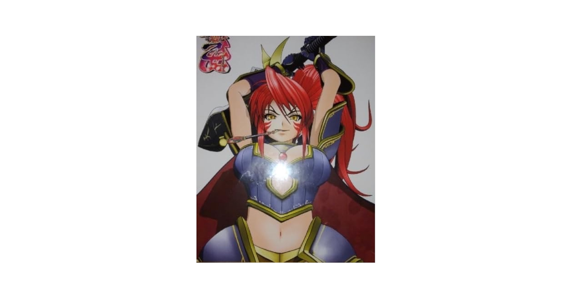 Amazon.co.jp: 戦国乙女 織田ノブナガ 色紙 DJWI : 文房具